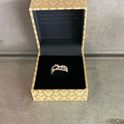 Silver Disney, Rebecca, Hook rings size 6