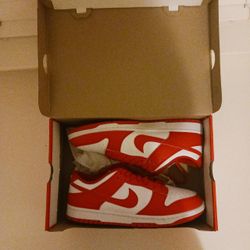 Nike Dunk Red And White