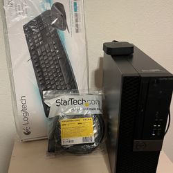 DELL OptiPlex 5060 - i7-8700 - 16GB Ram - Radeon RX 550 4GB - Kingston 500GB M.2 NVMe - Seagate BarraCuda 500GB HDD - NEW