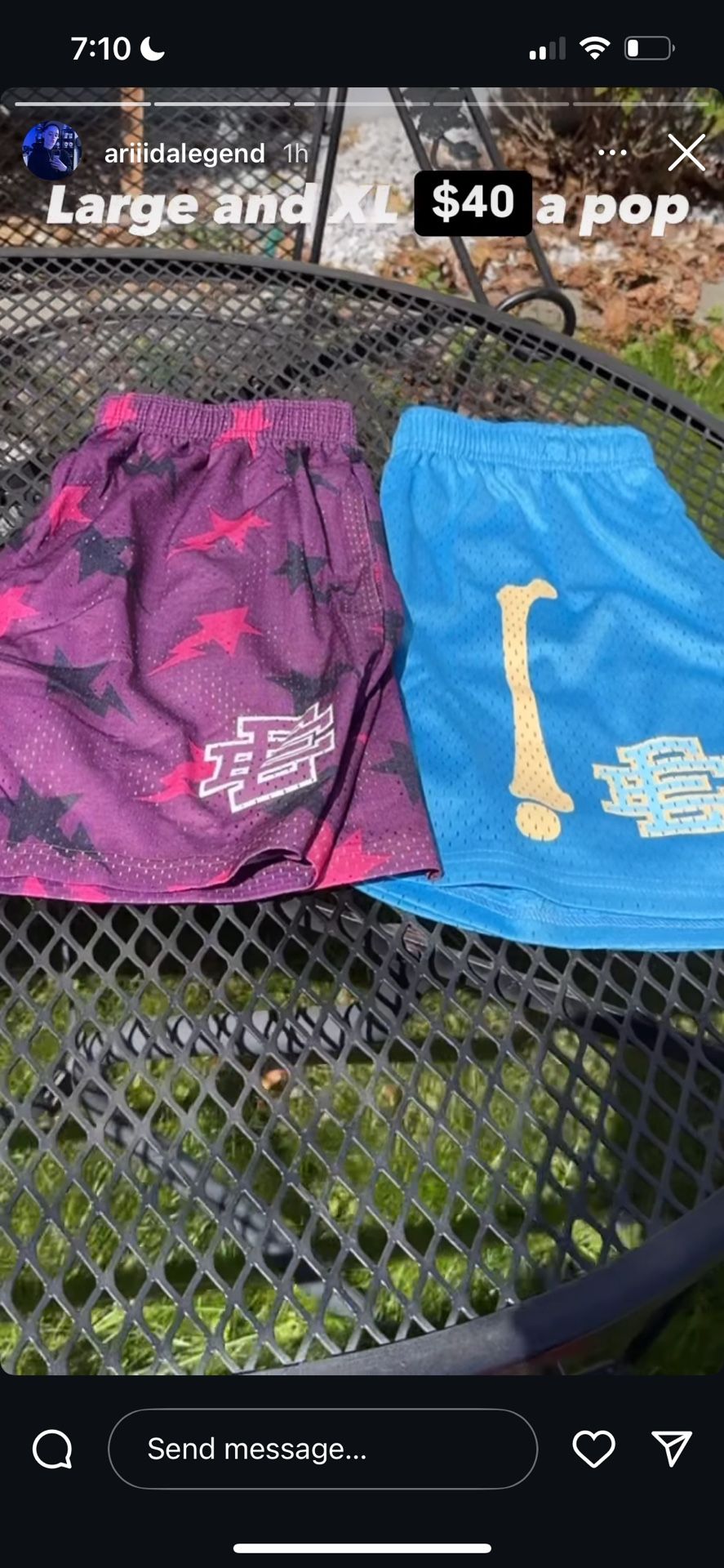 4 Eric Emanuel Shorts
