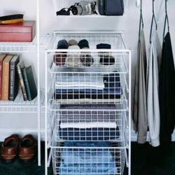 Wired Drawers For Closet / Organizing 
