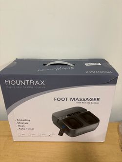 New Foot Massager with Heat, Deep Shiatsu, Air Compression & Remote Independent heat on/off