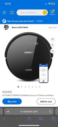 Robo Vacuum. Ecovacs 