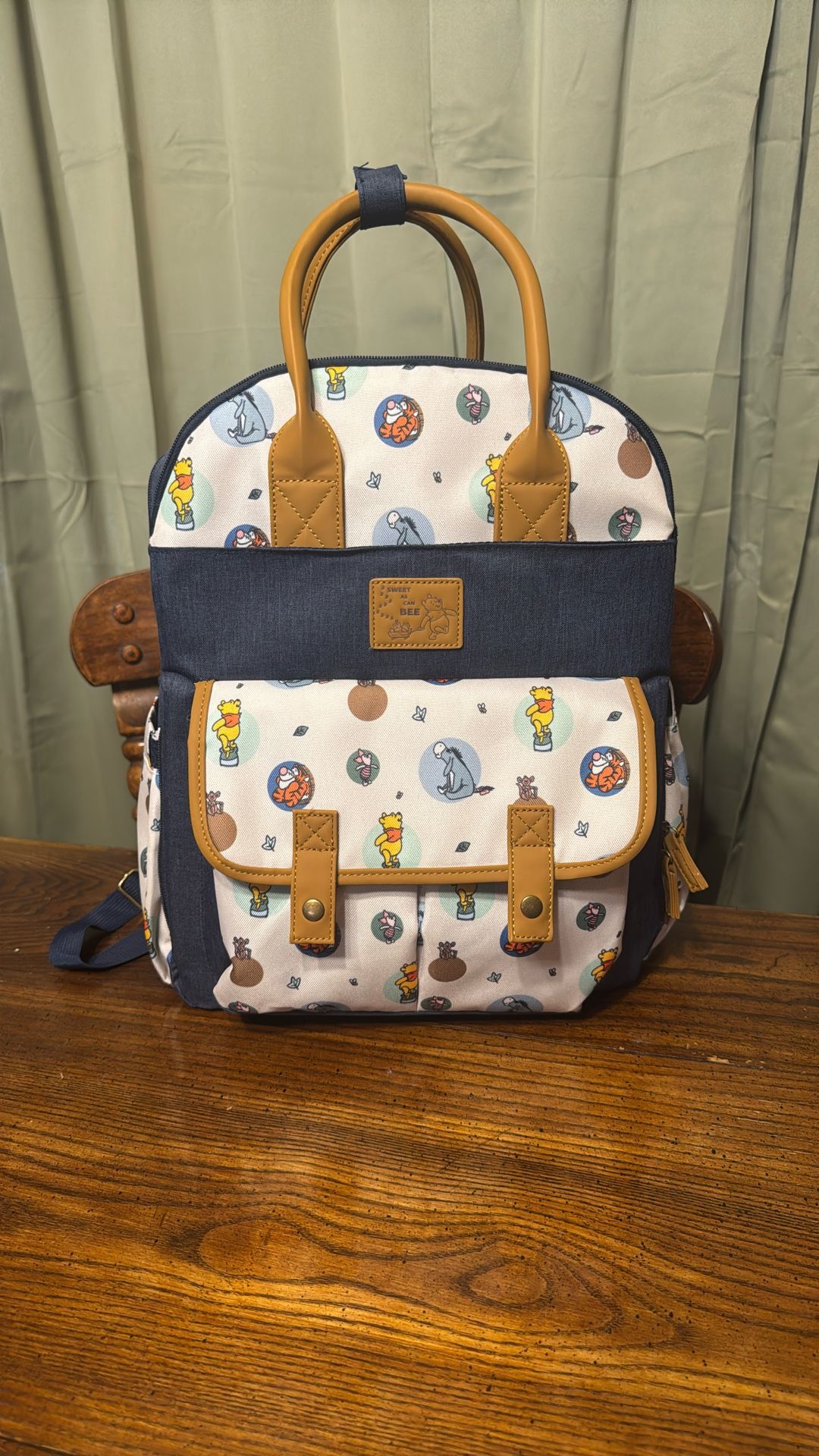 Disney Winnie The Pooh Diaper Bag USED