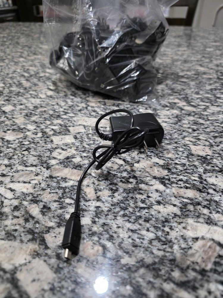 New Usb Mini B plug Charger Power Adpater Cameras Bluetooth Headsets