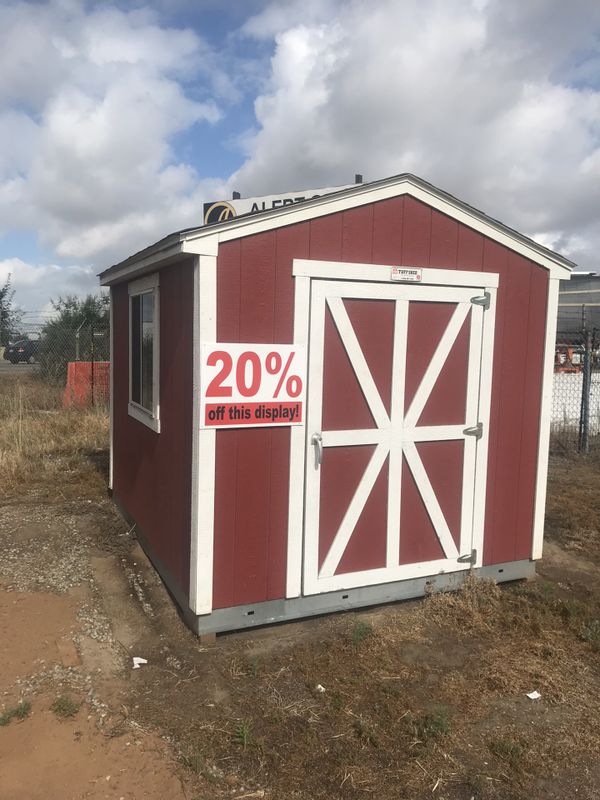 8x10 premier ranch tuff shed for sale in fresno, ca - offerup