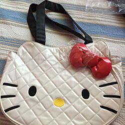Beautiful large hello kitty handbag. New.