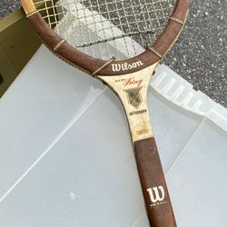 Wilson Vintage Tennis Racquet 