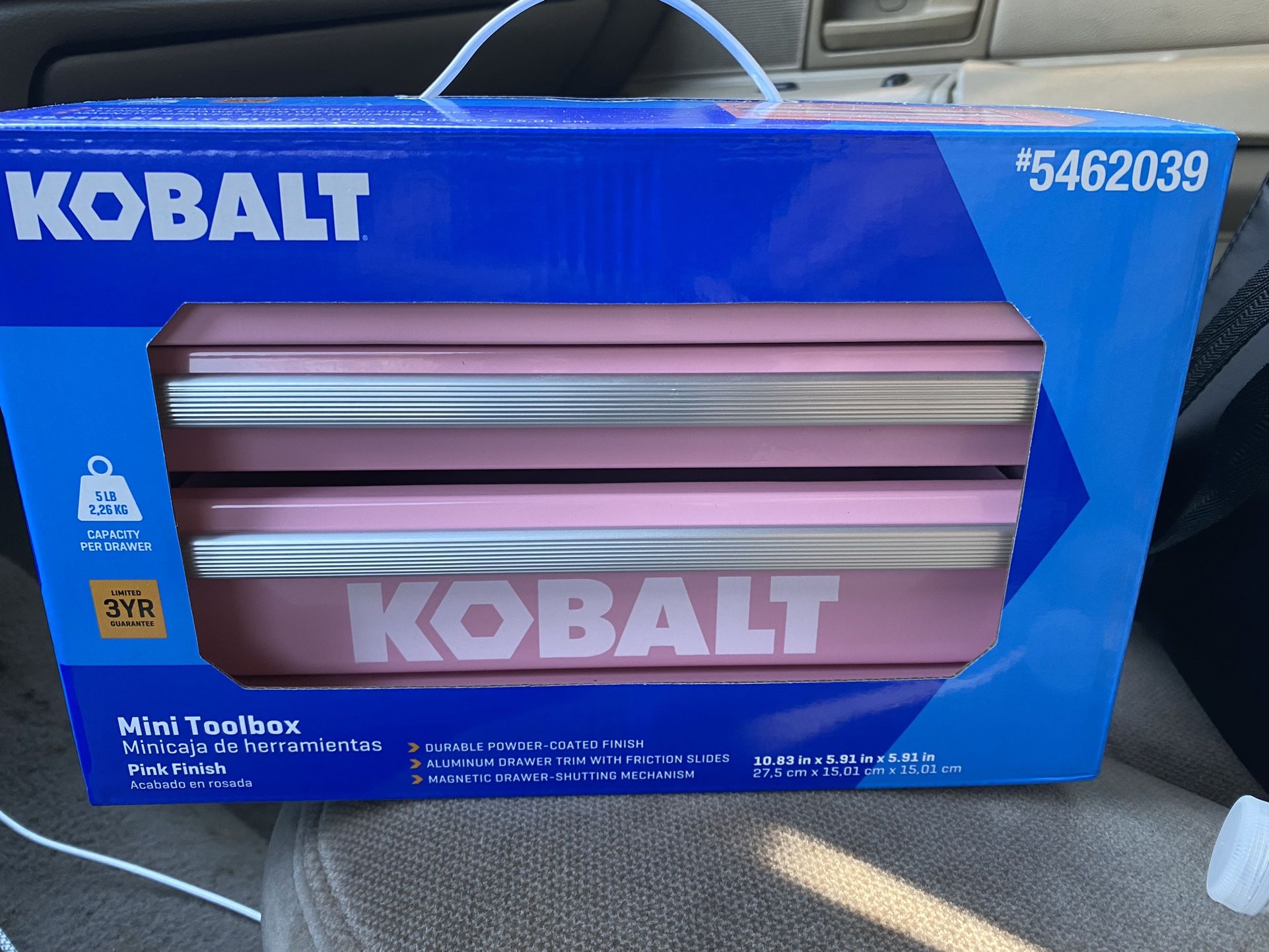 Pink Kobalt Mini Tool Box