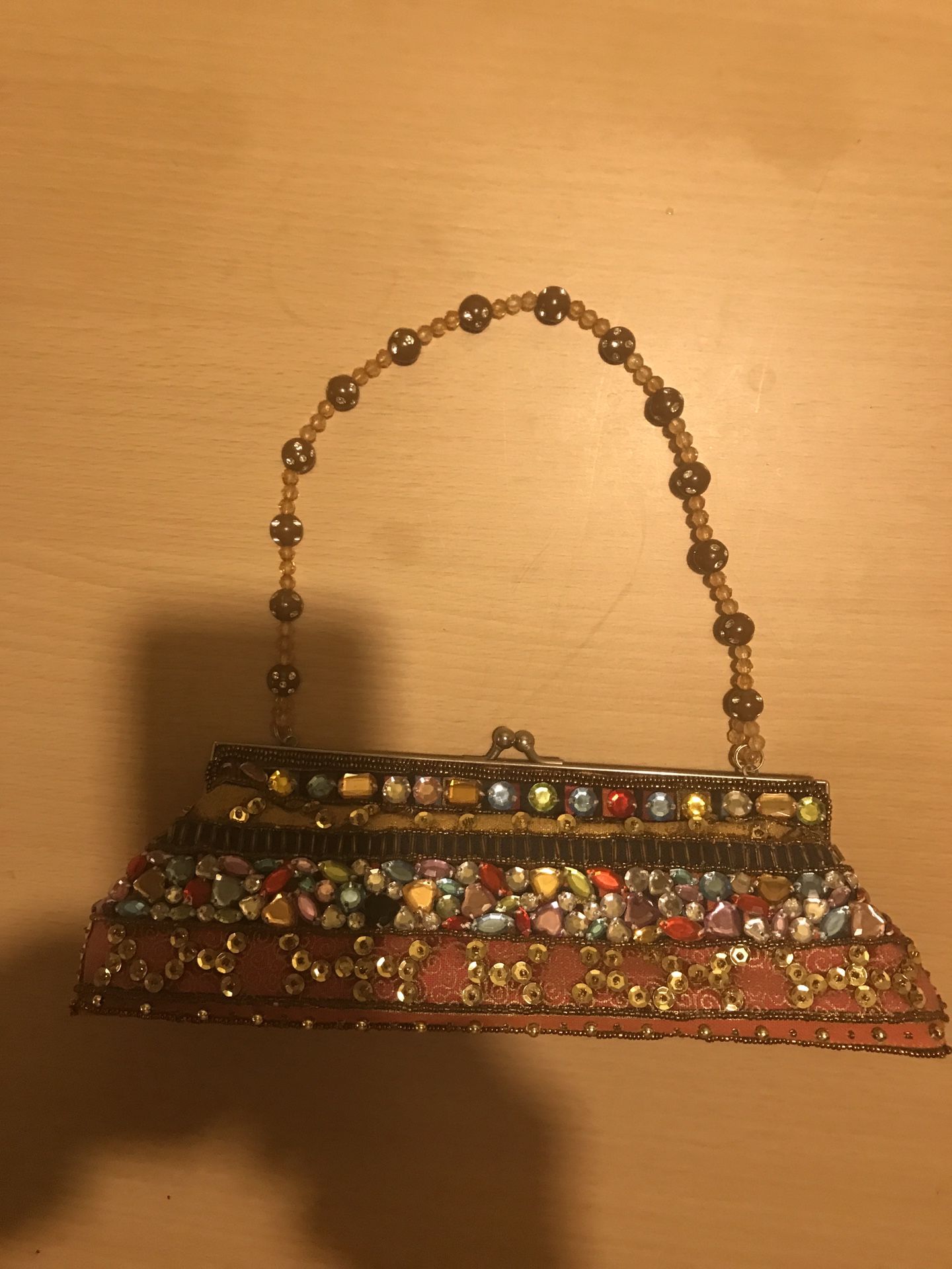 PURSE CLUTCH VINTAGE FAR NINE NEW