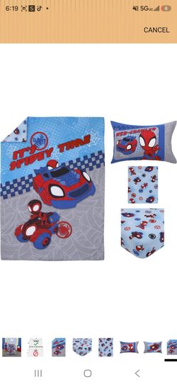 Spider-Man Toddler Bedding Set