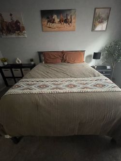 MUST GO BY SEPT 12 Queen Bed + Bed frame
