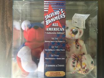 Baseball beanie babies