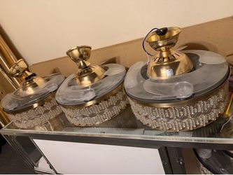 $75 each Ventiladores con bluethoo gold muy bonitos para techno cuarto Salas Cosinas