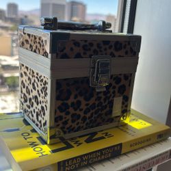 Cheetah Print Mini Caboodle