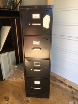 4 drawer file cabinet