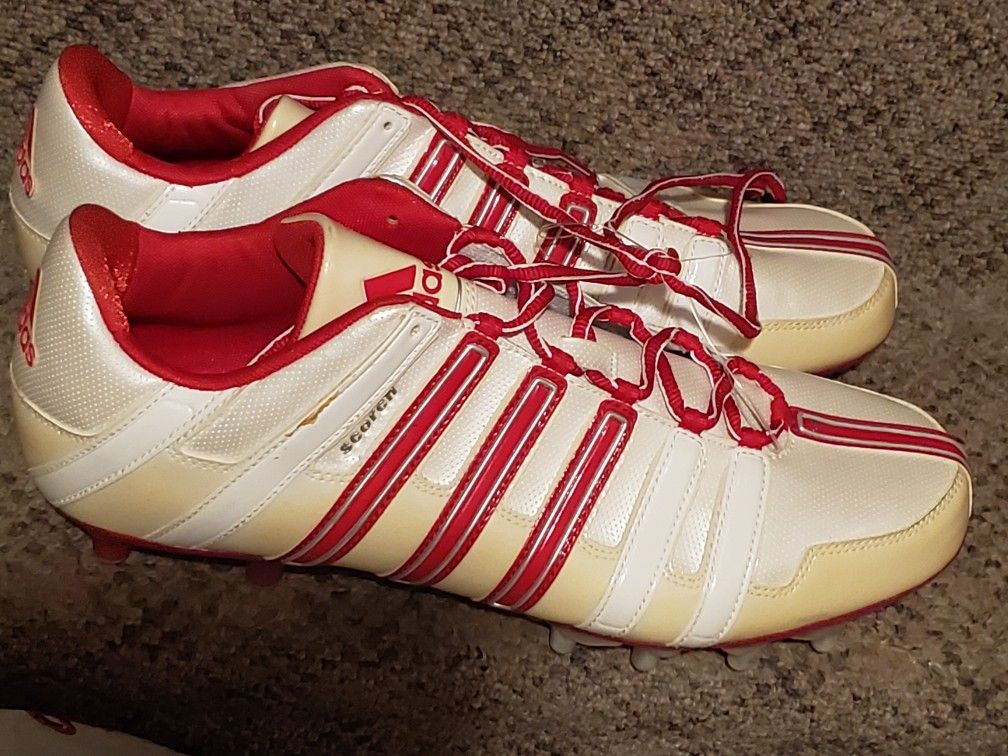 Football Cleated Adidas Size 13.5 Shoes-NWT