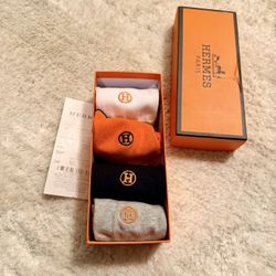 Hermes Socks/ One Size