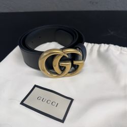 Men’s Gucci GG Marmont Leather Belt 