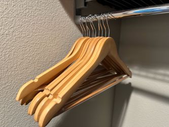 Wooden hangers