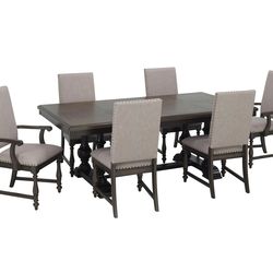 Excellent Montane 7 piece dining table set with extension