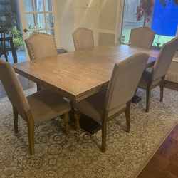 Dining Room Table And 6 Chairs