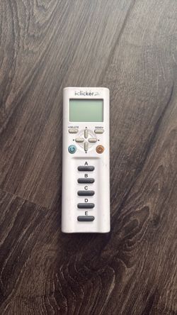I Clicker 2 Student Remote
