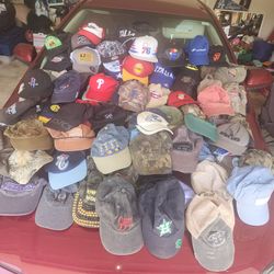 80 caps all style fish golf tenis soccer etc