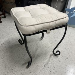 Wrought Iron Stool 