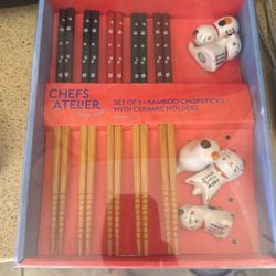 Brand New Chopsticks And The Holder