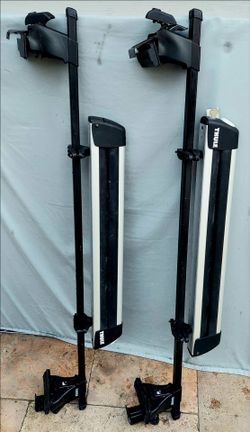 Thule Roof Rack Rails with Ski Snowboard Rack