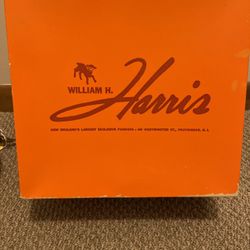 William H. Harris Original Hat Box And Blonde Mink Hat