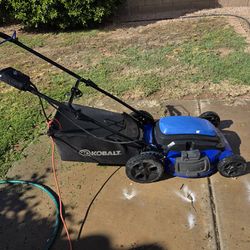 Kobalt KM210 Electric cord mower - used