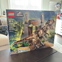 LEGO Jurassic World Jurassic Park T. Rex Rampage 75936 (retired set) NEW