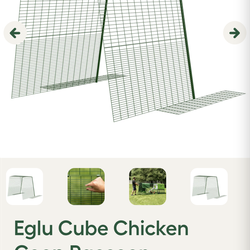 Omlet eglu cube run extension