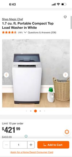 Magic Chef Portable washer