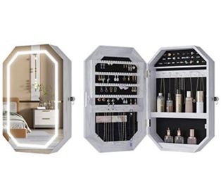 Mirror Jewelry Cabinet