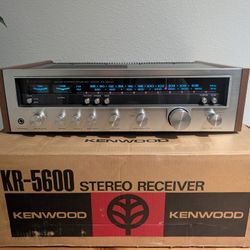 Kenwood KR-5600 Receiver HiFi Stereo Vintage Home Audio Japan Phono