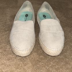 Women's Grey Sunray Espadrille Slip On