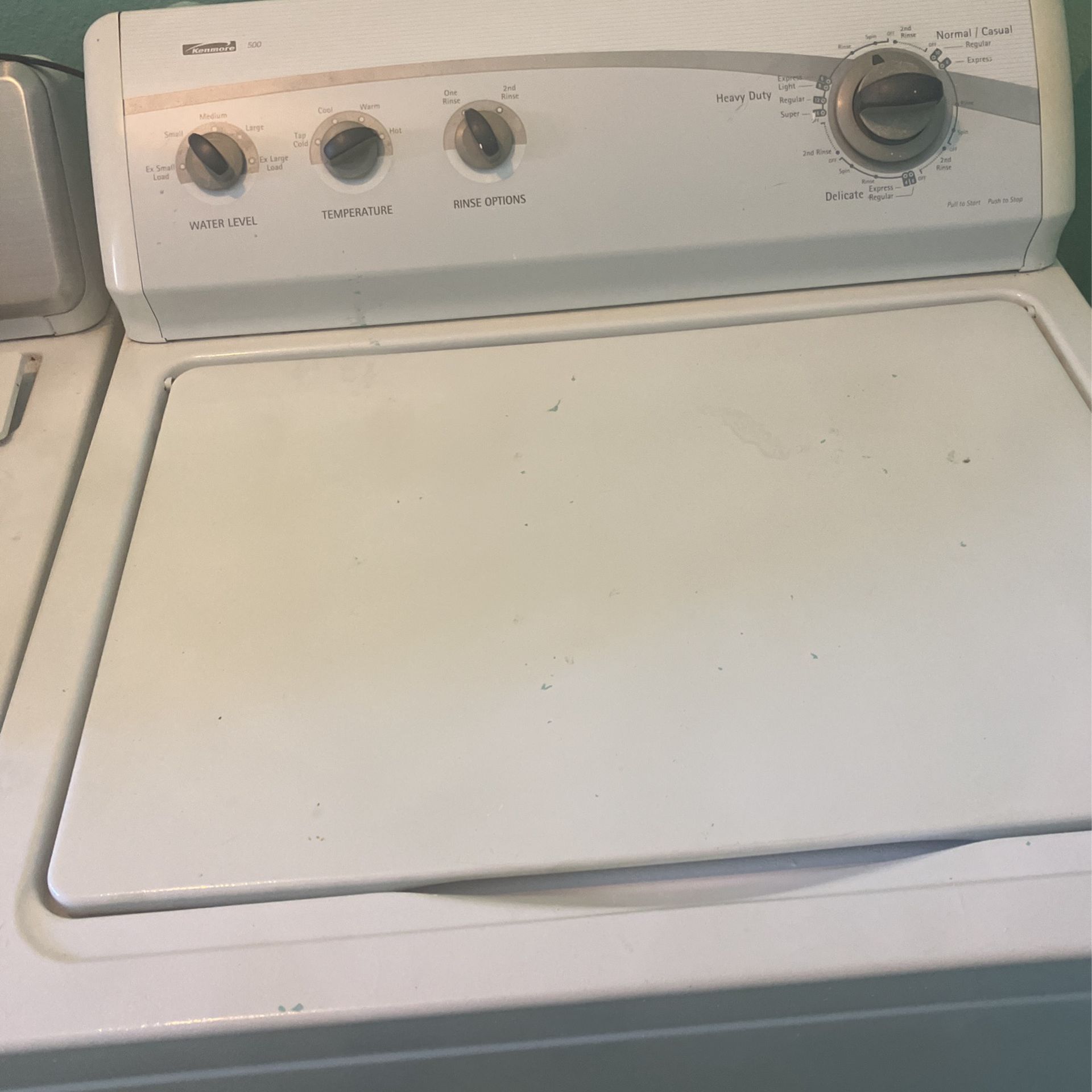 Washer And Dryer Maytag And Kenmore 