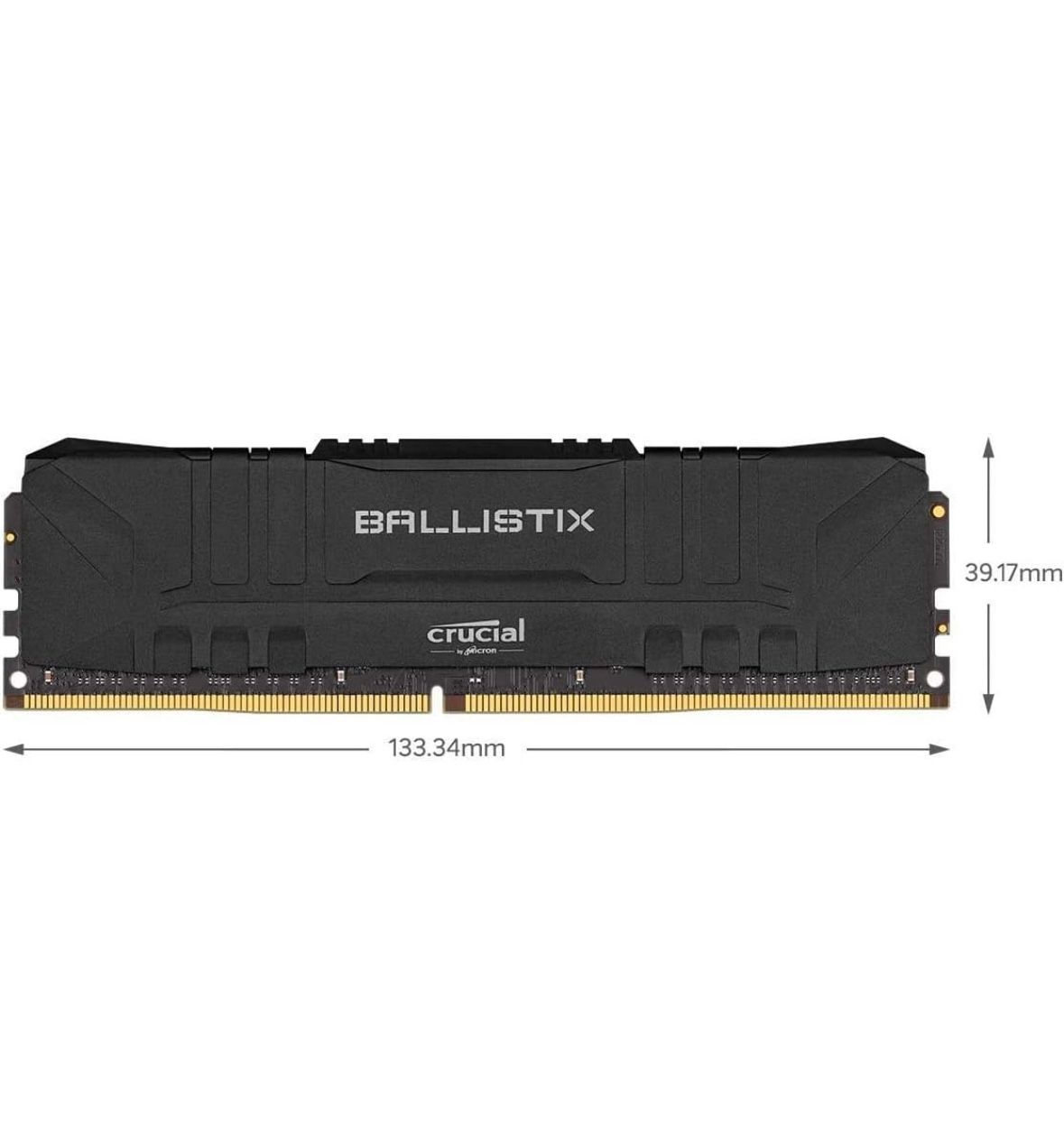 Crucial Ballistix 3000 MHz DDR4 DRAM Desktop Gaming Ram 64GB (BLACK)