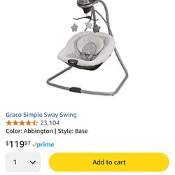Graco Simple Sway Swing