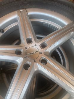 Rims 17” With tires (From 2001 Toyota Sienna)