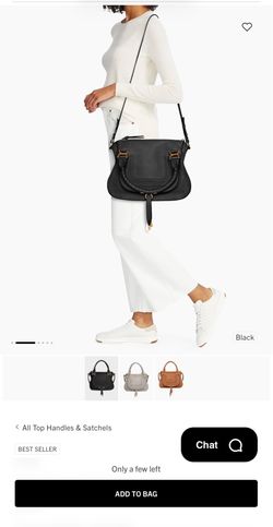 Chloe  medium Marcie Leather hand bag   In excellent condition.