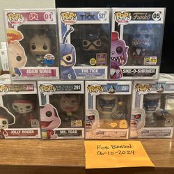 Various Funko Pops 