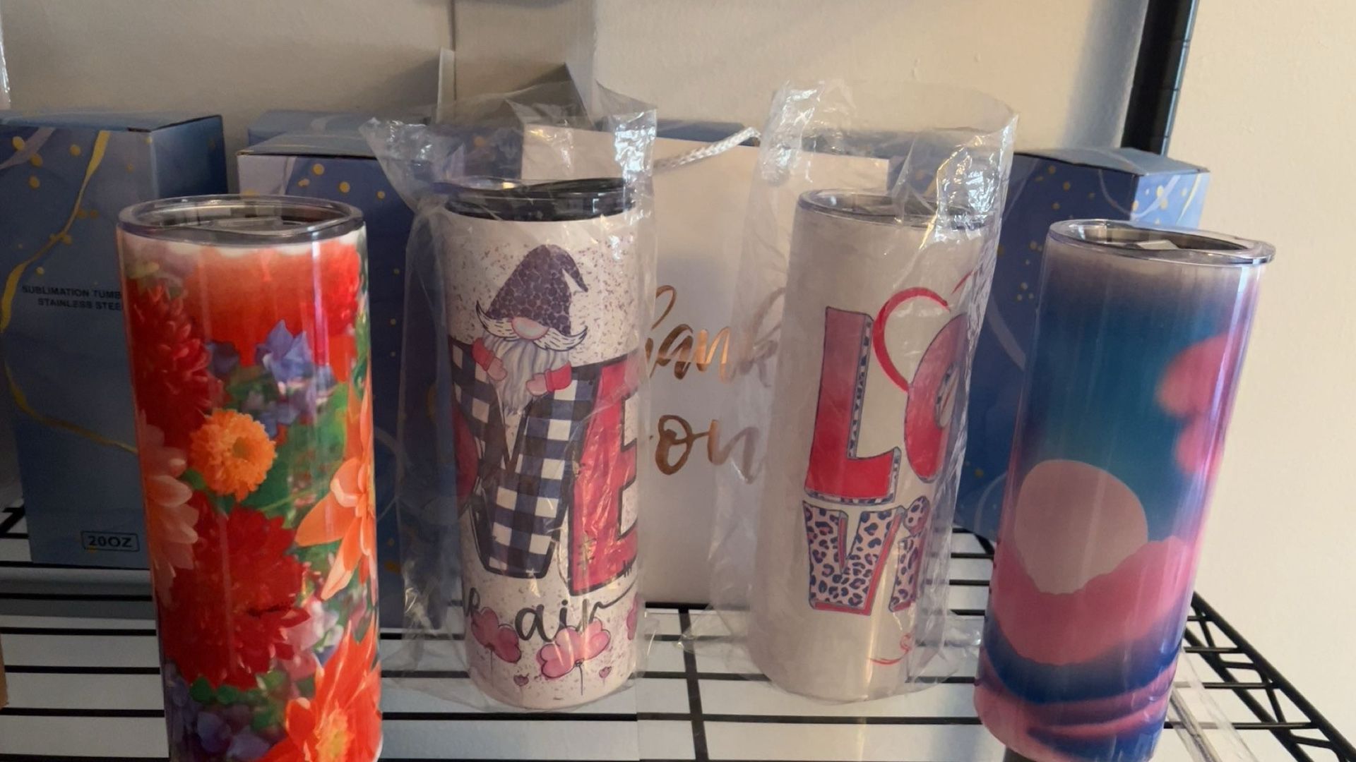 Handmade Tumblers – Unique Designs – 20 Oz
