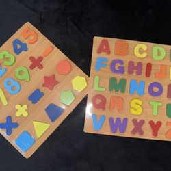 Wooden Puzzles for Toddler