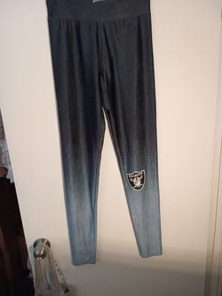 Women's Pants L Raiders Team Logo NFL Apparel