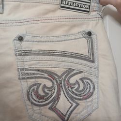 NWOT Awesome Affliction Blake Jean's 