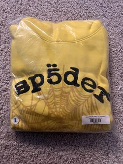 Sp5der Legacy hoodie (yellow)